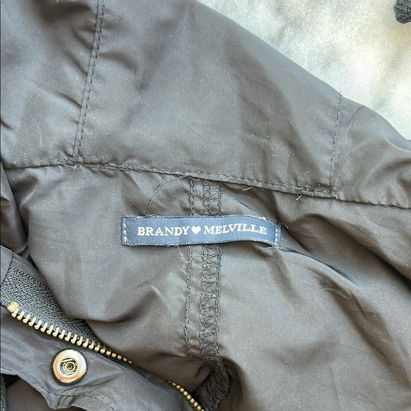 Brandy Melville Black Bomber Jacket | OS - Picture 3 of 3